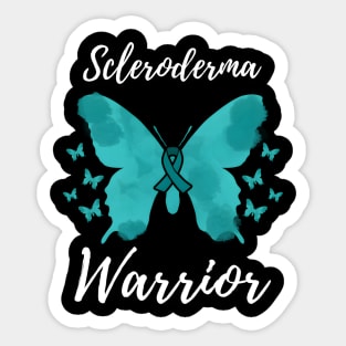 Scleroderma Warrior Scleroderma Awareness Sticker